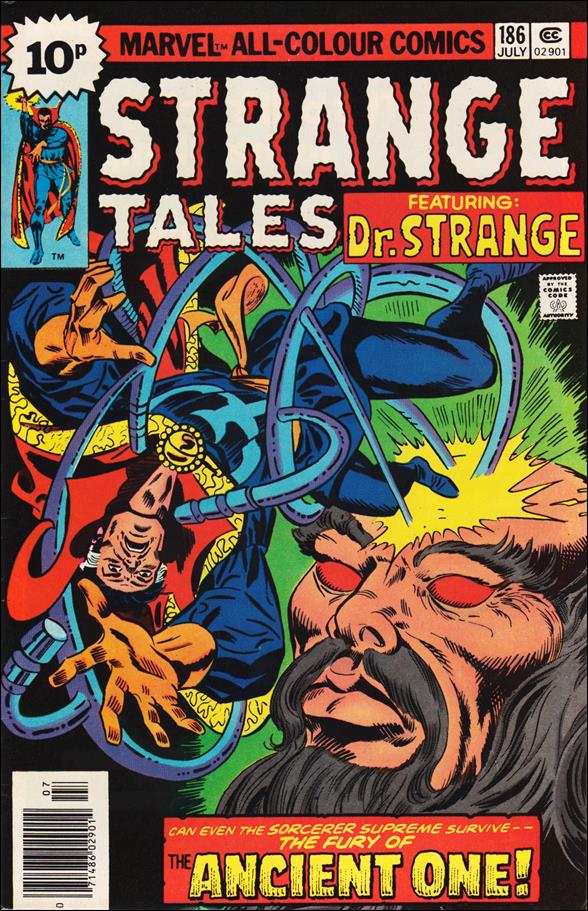 Strange Tales (1951) issue 186-B UK Price Cover