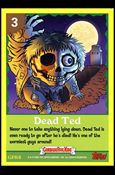 Garbage Pail Kids All-New Series 4 (Game Card Subset) card GPK8 Dead Ted