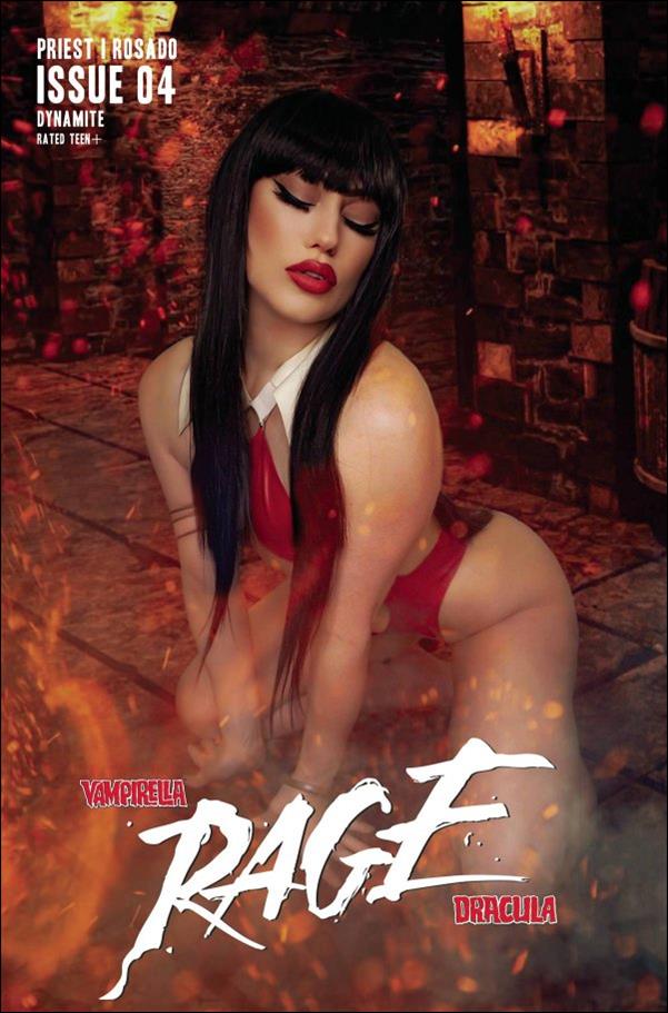 Vampirella / Dracula: Rage issue 4-E Cosplay Photo Cover