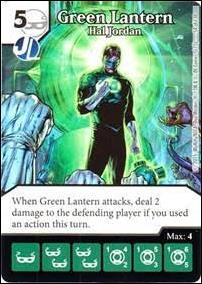 DC Comics Dice Masters Justice League  card 55 Green Lantern - Hal Jordan