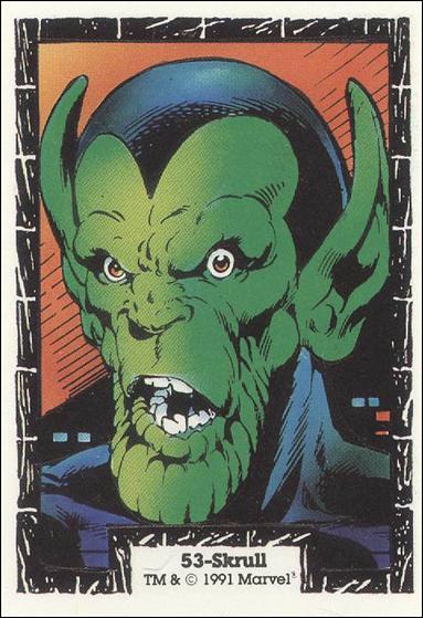 Incredible Hulk (Base Set) card 53 Skrull