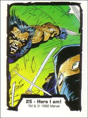Jim Lee Series 1 (Base Set) card 25 Here I am!