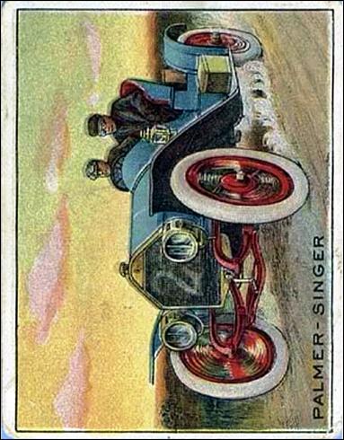 T37-Automobile Series (Base Set) card 32 Palmer - Singer