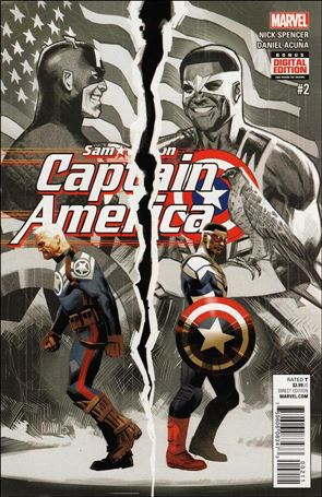 Captain America: Sam Wilson issue 2 Daniel Acuna Cover