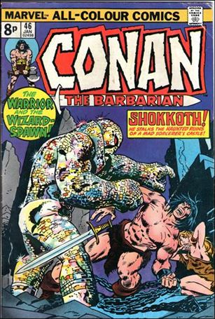 Conan the Barbarian (1970) issue 46-B UK Price Cover