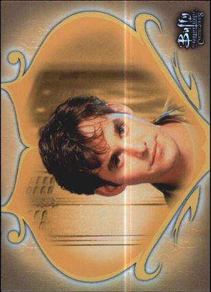 Buffy the Vampire Slayer: Connections (Base Set) card 28 Willow + Xander: Early Connection