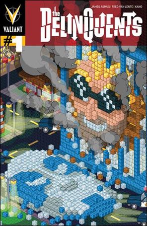 Delinquents issue 1-B Donovan Santiago #ValiantCraft Cover