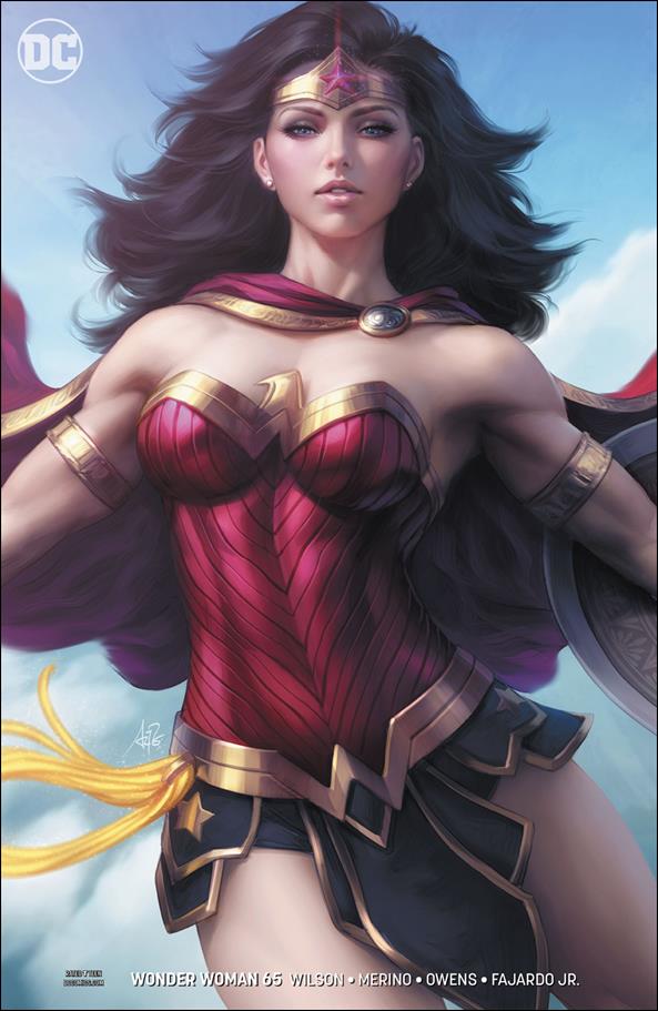 Wonder Woman (2016)  issue 65-B Stanley "Artgerm" Lau Cover
