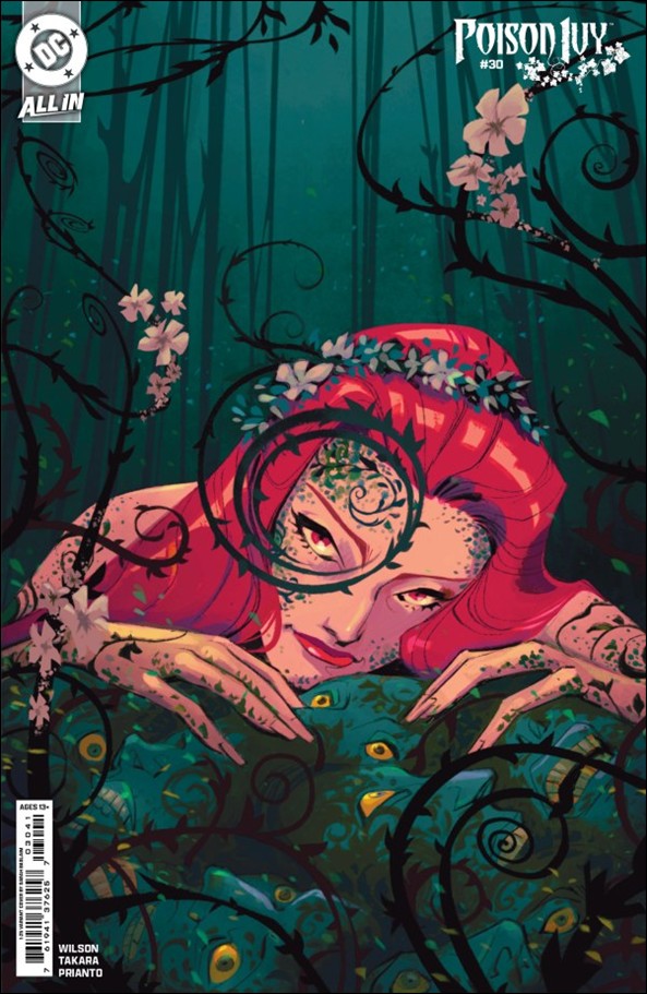Poison Ivy issue 30-F Sarah Baslaim 1:25 Cardstock Cover