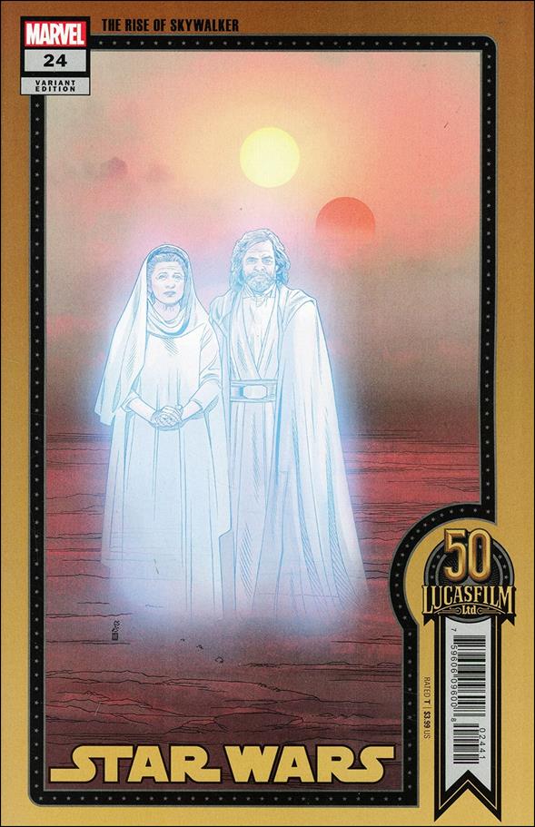 Star Wars (2020) issue 24-B Chris Sprouse Lucasfilm 50th Anniversary Cover