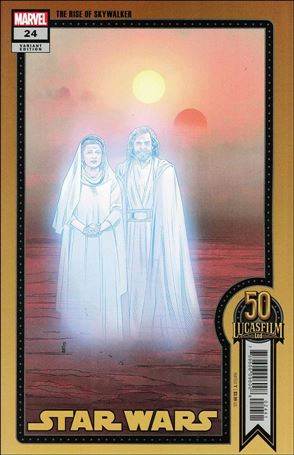 Star Wars (2020) issue 24-B Chris Sprouse Lucasfilm 50th Anniversary Cover