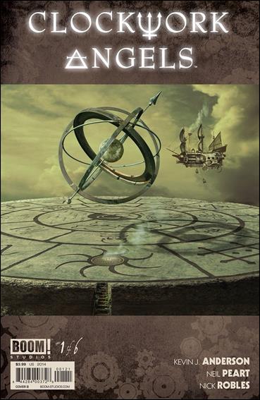 Clockwork Angels issue 1-B Hugh Syme 1:15 Variant Cover