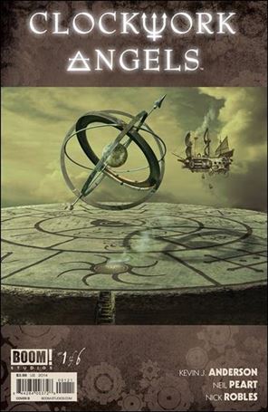 Clockwork Angels issue 1-B Hugh Syme 1:15 Variant Cover