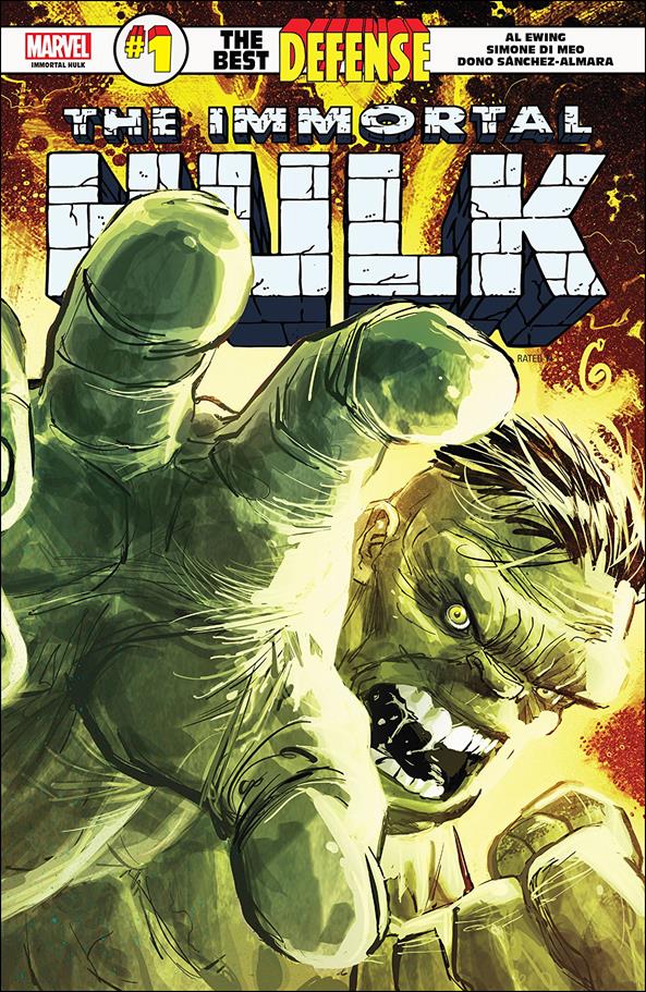 Immortal Hulk: The Best Defense issue 1 Ron Garney Cover