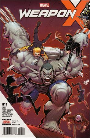 Weapon X (2017) issue 11 David Nakayama Cover
