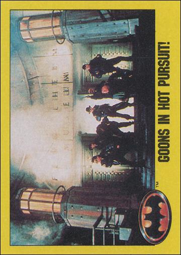 Batman: Series 2 (Base Set) card 209 Goons in Hot Pursuit!