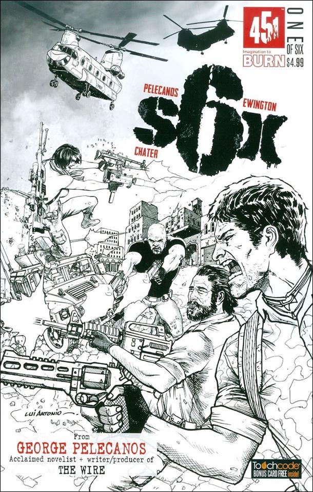 Six (2015) issue 1-B Lui Antonio Cover