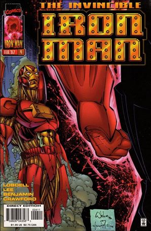 Iron Man (1996) issue 4 Standard Cover