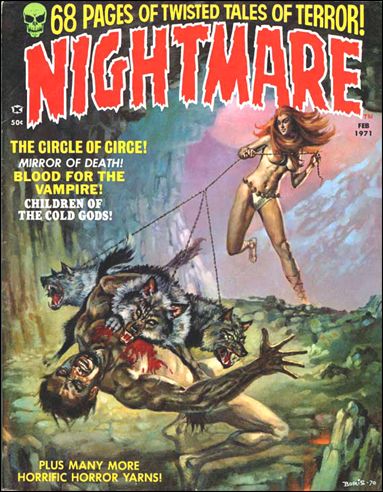 Nightmare issue 2 Boris Vallejo cover