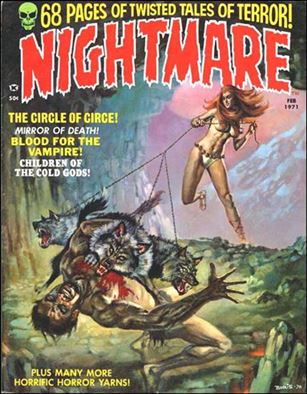 Nightmare issue 2 Boris Vallejo cover