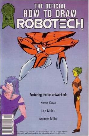 Official How to Draw Robotech issue 11