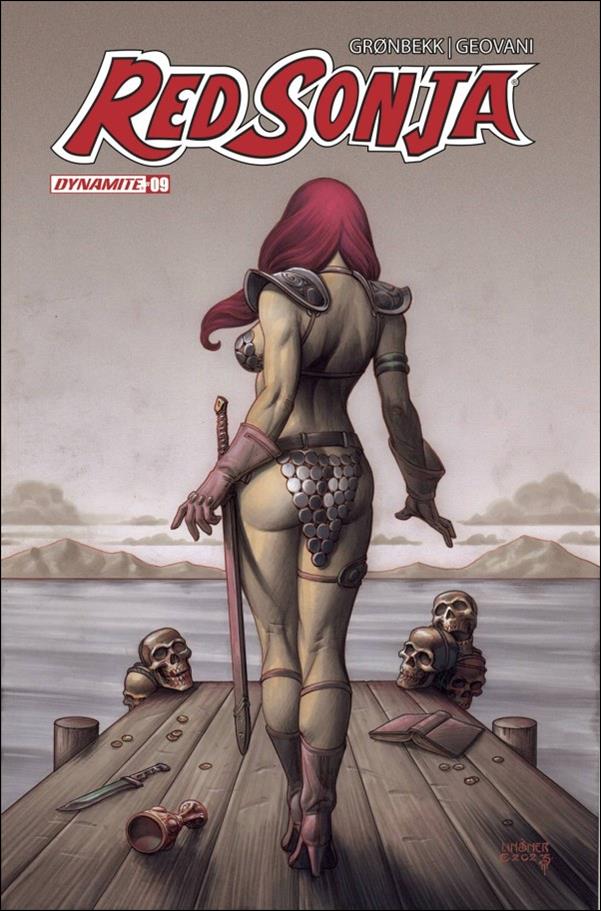Red Sonja (2023) issue 9-C Joseph Michael Linsner Cover