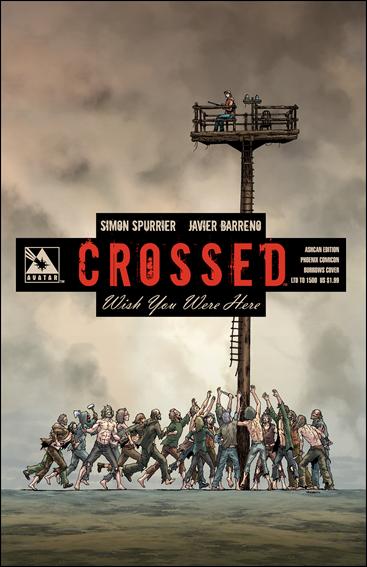 Crossed: Wish You Were Here issue Ashcan Jacen Burrows Phoenix Comicon Cover 1/1500