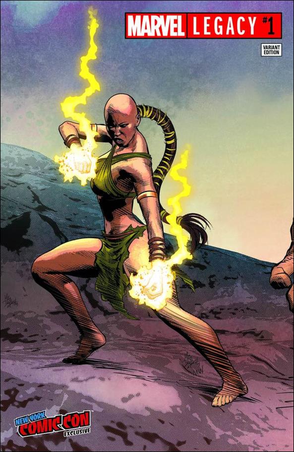 Marvel Legacy issue 1-SA Mike Deodato "Iron Fist" ComicXposure Cover 1/2000