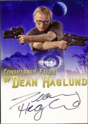 Conspiracy Files of Dean Haglund (Autograph Subset) card AUTO-3