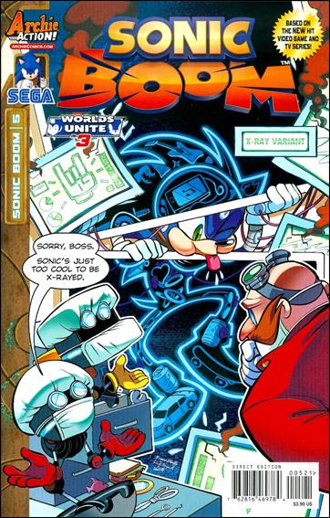 Sonic Boom issue 5-B Diana Skelly Cover