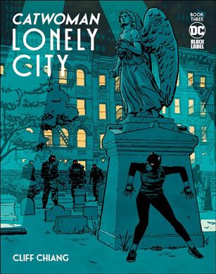 Catwoman: Lonely City issue 3 Cliff Chiang Catwoman Cover