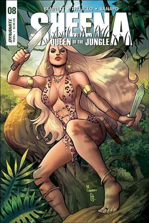 Sheena: Queen of the Jungle (2017) issue 8 Maria Sanapo Cover
