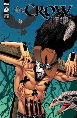 Crow: Lethe issue 3-B Tim Seeley Cover