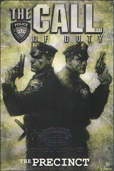 Call of Duty: The Precinct issue 1-B Canadian National Comic Book Expo Foil Stamp Cover