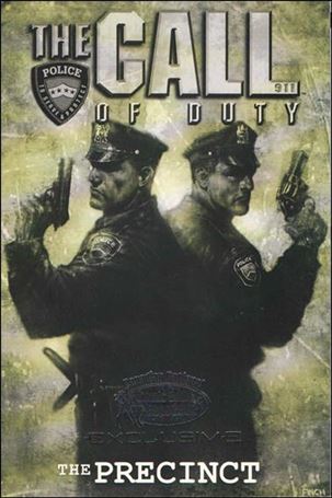 Call of Duty: The Precinct issue 1-B Canadian National Comic Book Expo Foil Stamp Cover