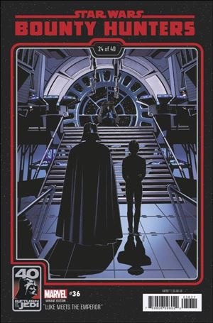 Star Wars: Bounty Hunters issue 36-D Chris Sprouse ROTJ 40th Anniversary Cover