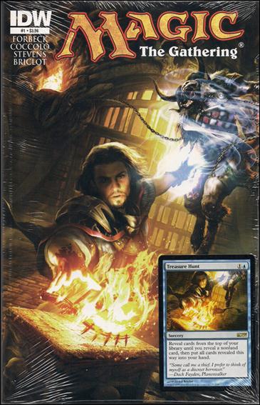 Magic The Gathering issue 1 Aleksi Briclot Cover Bagged w/ Treasure Hunt Card