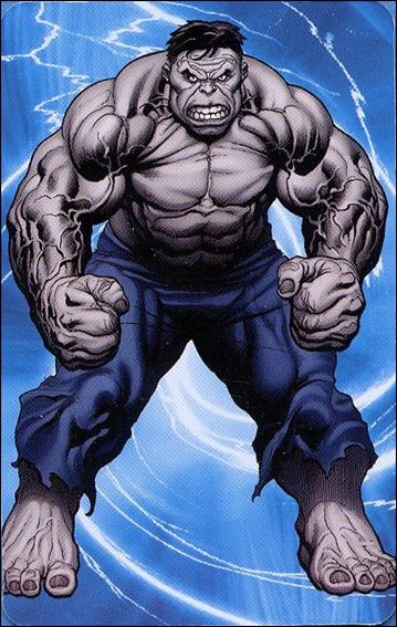Marvel Universe: Series 1 (Promo) card 014 Grey Hulk