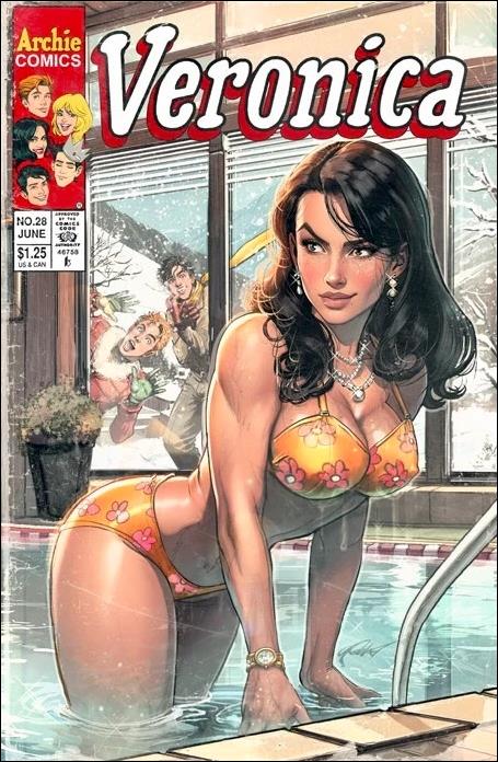 Veronica issue 28-C Cedric Poulat 616 Comics Cover, 1/250