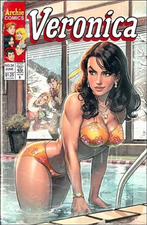 Veronica issue 28-C Cedric Poulat 616 Comics Cover, 1/250