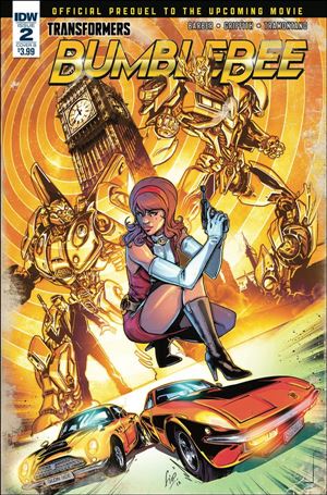 Transformers: Bumblebee Movie Prequel issue 2-B Fico Ossio Cover