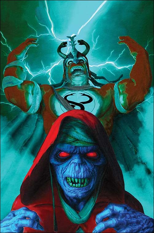 Thundercats (2024) issue 17-ZA Mark Spears Green Foil Virgin 1:15 Cardstock Cover