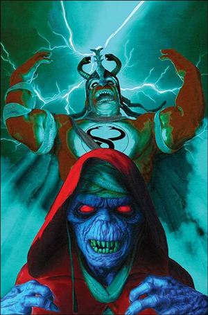 Thundercats (2024) issue 17-ZA Mark Spears Green Foil Virgin 1:15 Cardstock Cover