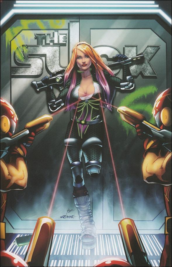 Into the Suck issue 6-H C.B. Zane "Firing Squad" Cover