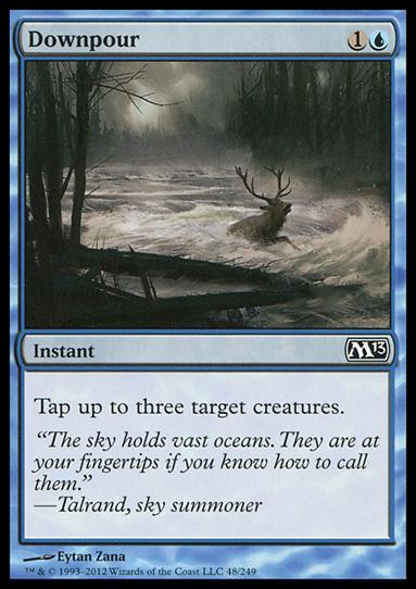 Magic the Gathering: 2013 Core Set (Base Set) card 48 Downpour
