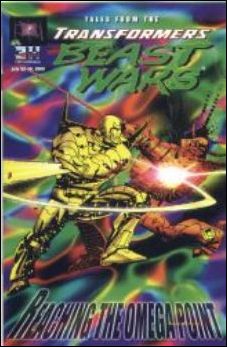 Tales from the Transformers Beast Wars: Reaching the Omega Point issue 1-B Botcon 2000 Dinner Cover 1/350