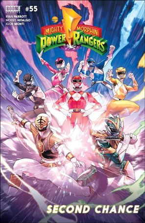 Mighty Morphin Power Rangers issue 55 Jamal Campbell Cover