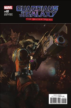 Guardians of the Galaxy: Telltale Games issue 2-B Game Art Cover