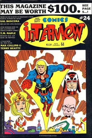 David Anthony Kraft's Comics Interview issue 24