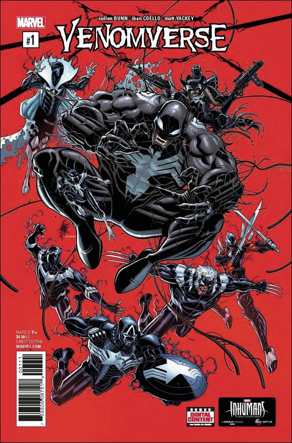 Venomverse issue 1 Nick Bradshaw Cover